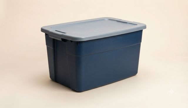 Plastic tote / bin